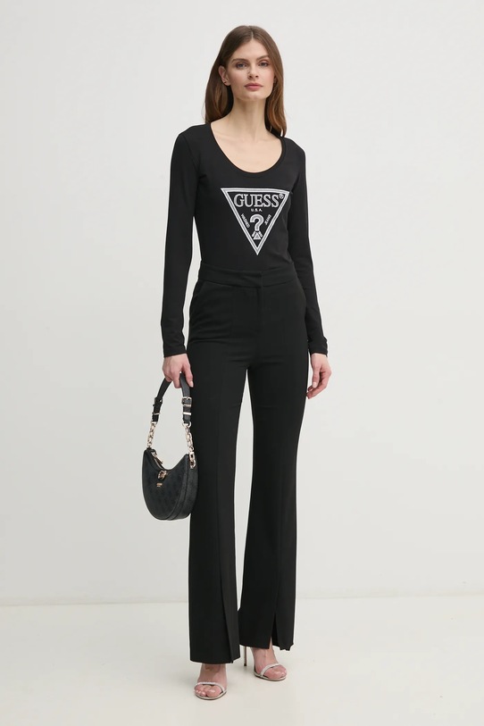 Guess longsleeve W5RI65.J1314 negru SS25