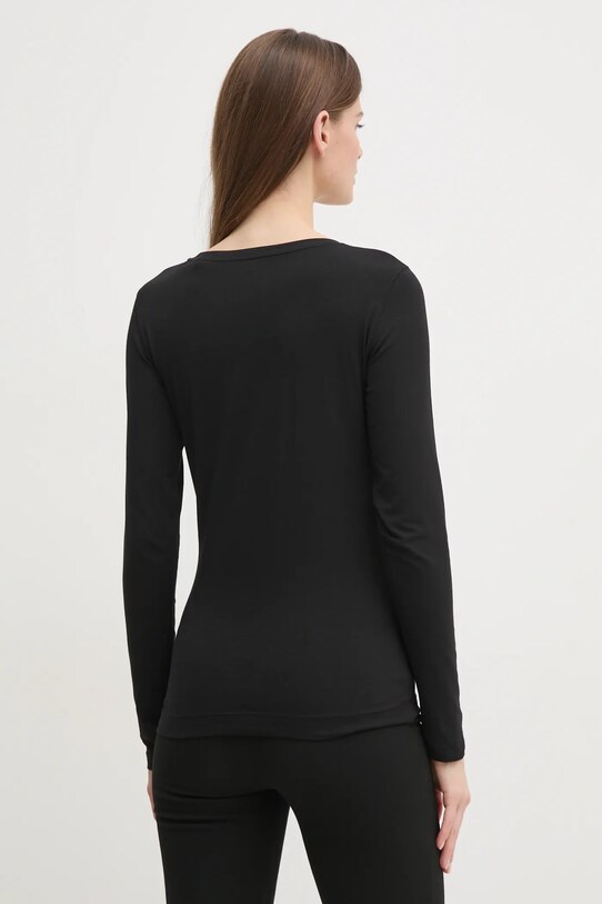 Îmbrăcăminte Guess longsleeve W5RI65.J1314 negru