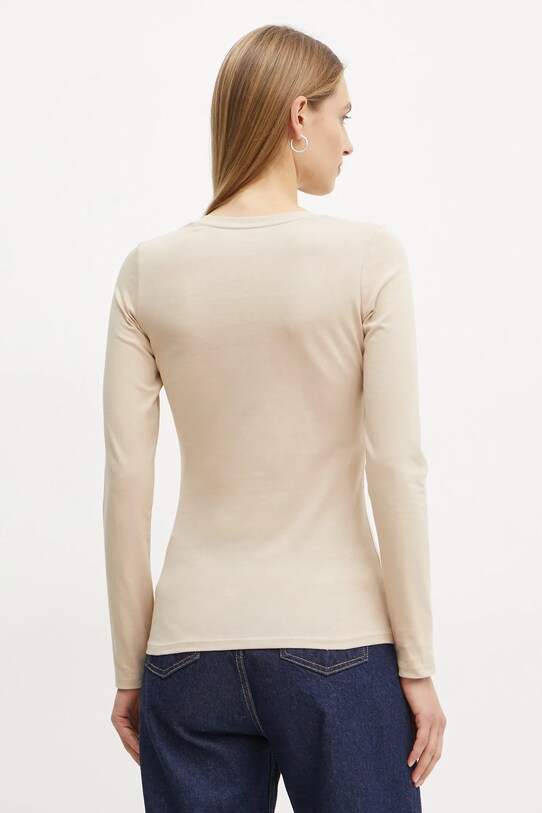 Одяг Лонгслів Guess W5RI66.I3Z14 бежевий