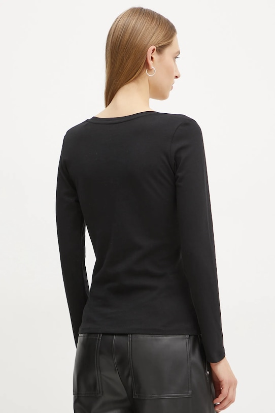 Oblečení Tričko s dlouhým rukávem Guess W5RI66.I3Z14 černá