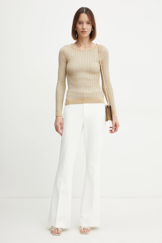 Guess sweter JOSIE W5RR04.Z3KT0 beżowy SS25