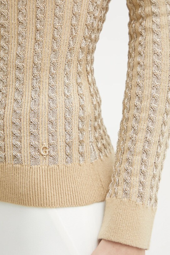 Guess sweter JOSIE W5RR04.Z3KT0 beżowy