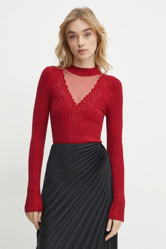 Guess pulover ALICE rosu W5RR15.Z2Y50