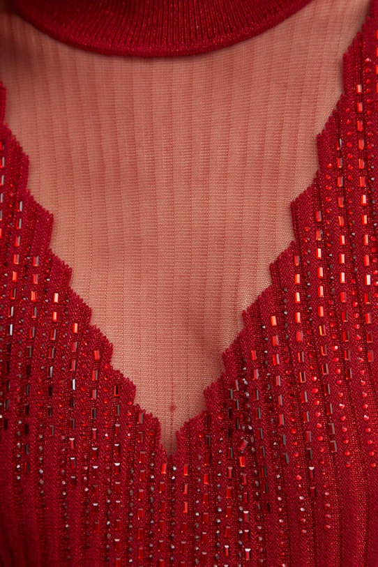 Svetr Guess ALICE W5RR15.Z2Y50 červená