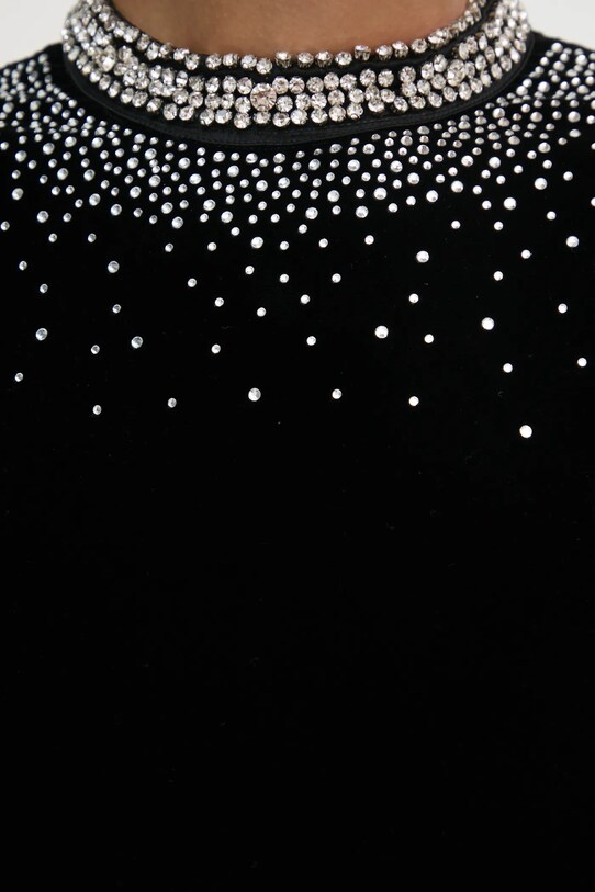 Велюрова блузка Marciano Guess DANSE 5RGP26.6313A чорний