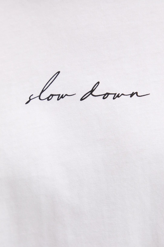 Moschino Jeans longsleeve bawełniany 1208.3229 biały