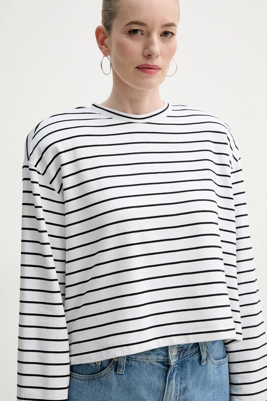 Gestuz longsleeve biały 10909341