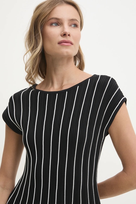 Dkny sukienka czarny DD4J8E21