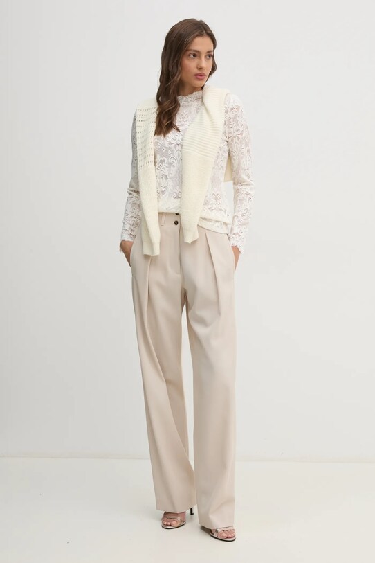 OUI bluzka 91003 beżowy SS25