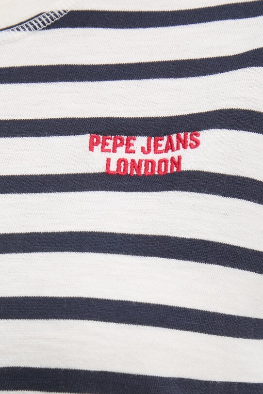Pepe Jeans longsleeve bawełniany RIO PL506018 granatowy