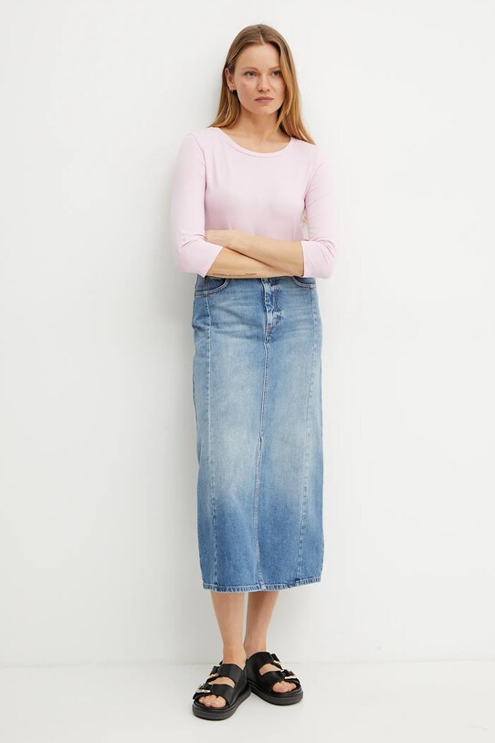 Лонгслив Weekend Max Mara 2515971021600 розовый SS25