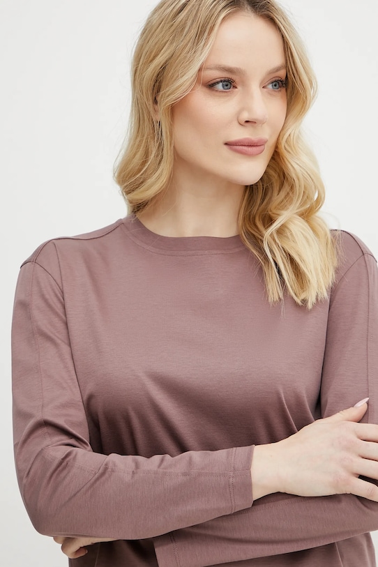 Max Mara Leisure camicia a maniche lunghe marrone 2516941077600