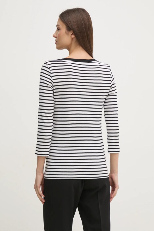 Îmbrăcăminte United Colors of Benetton longsleeve din bumbac 30YSD109W alb