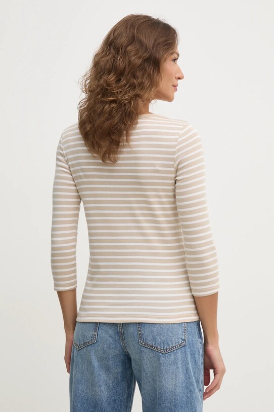 Îmbrăcăminte United Colors of Benetton longsleeve din bumbac 30YSD109W bej