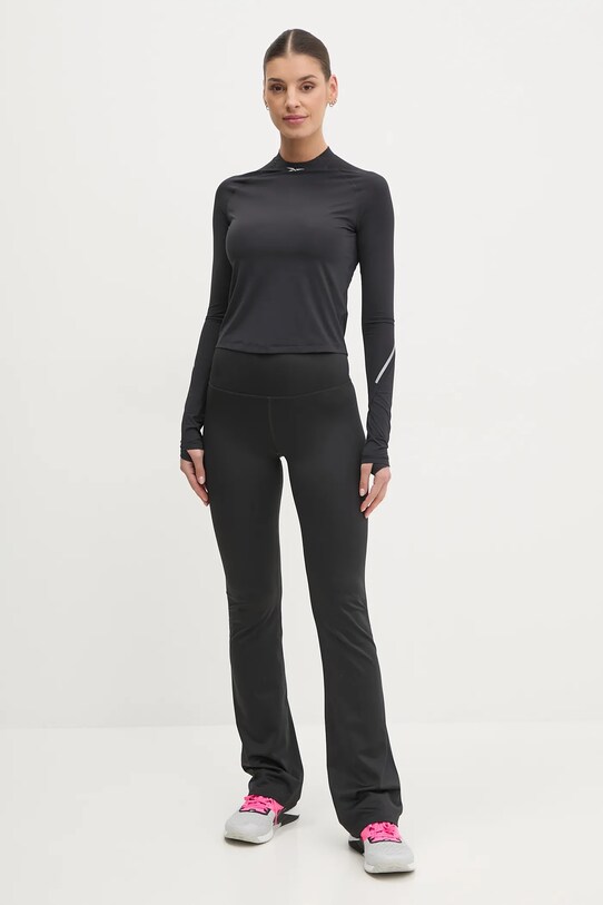 Běžecké triko s dlouhým rukávem Reebok Speed 100214602 černá SS25