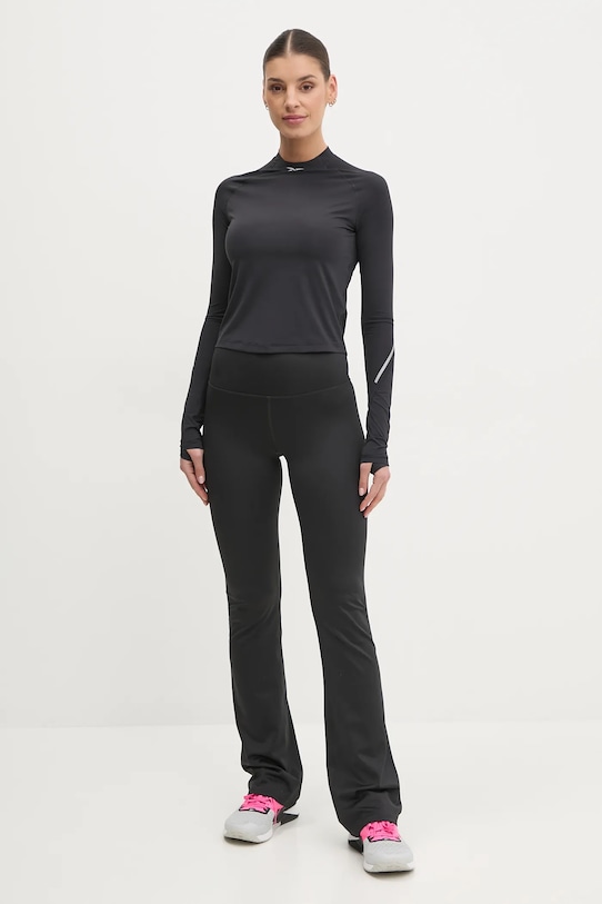 Лонгслів до бігу Reebok Speed 100214602 чорний SS25