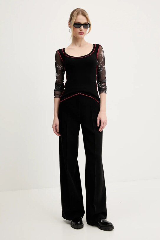 Halenka Desigual MARTINA 25SWTKAJ černá SS25