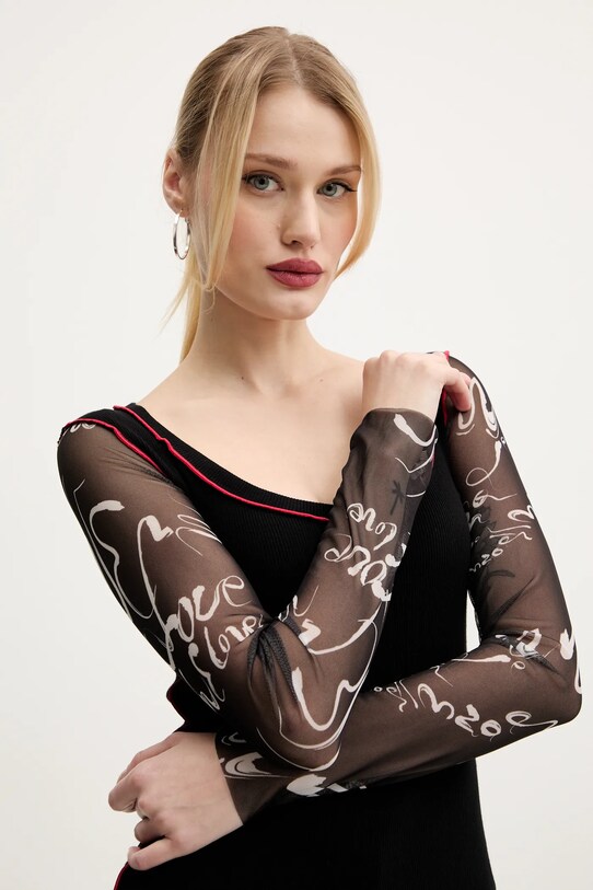 Halenka Desigual MARTINA černá 25SWTKAJ