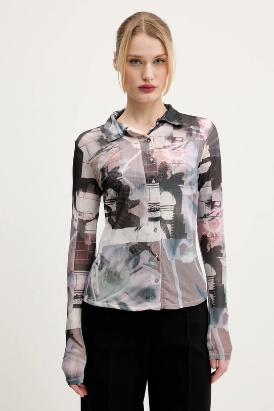 Desigual camasa SHELLEY lung gri 25SWTKA1