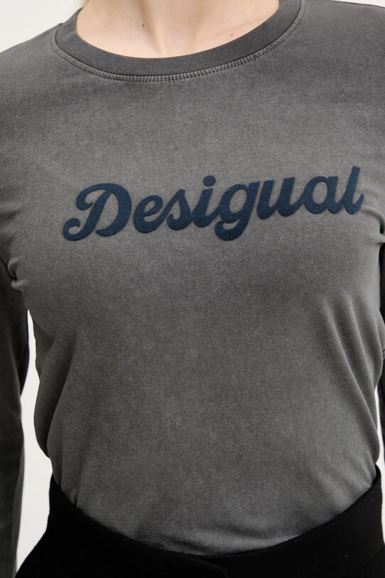Desigual longsleeve WISCONSIN 25SWTK85 szary