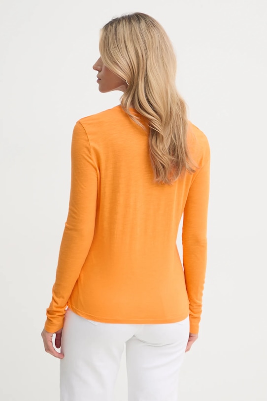 Îmbrăcăminte American Vintage longsleeve JAC49VE25 portocaliu