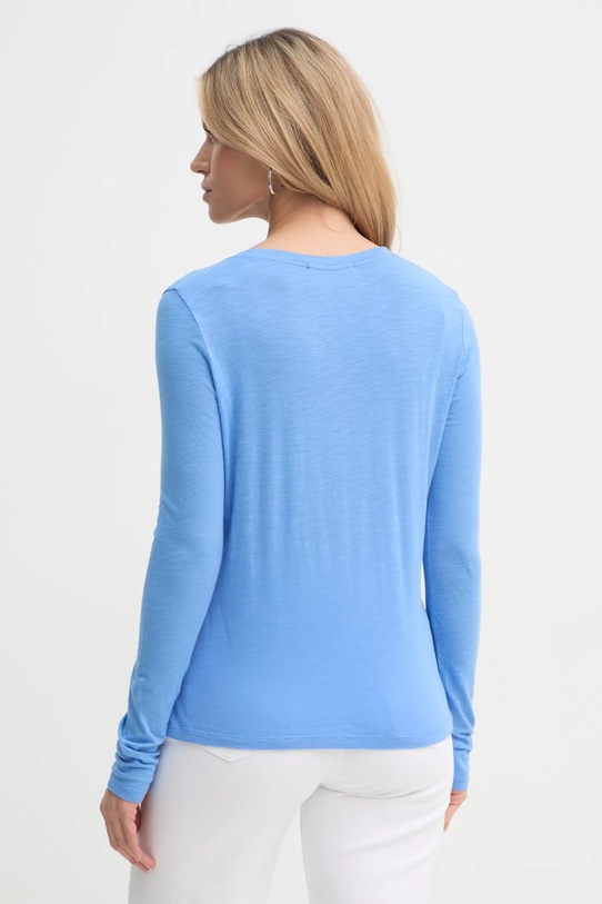 Îmbrăcăminte American Vintage longsleeve JAC49VE25 albastru