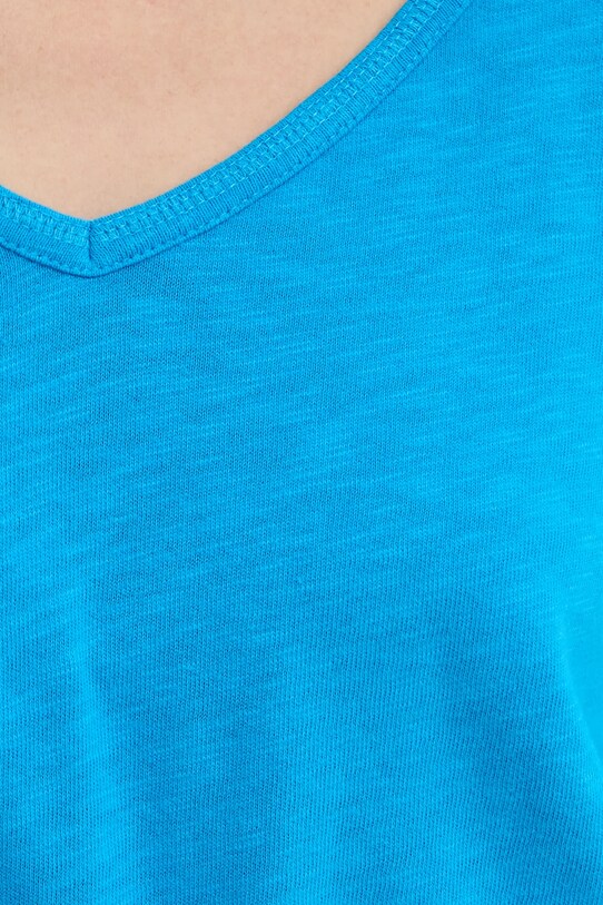 American Vintage longsleeve bawełniany SON02GGE25 fioletowy