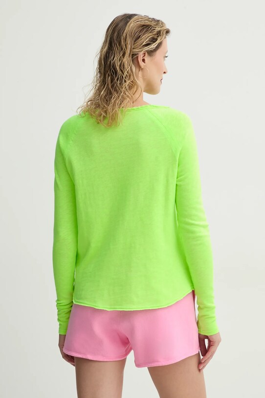 Îmbrăcăminte American Vintage longsleeve din bumbac SON31GE25 verde