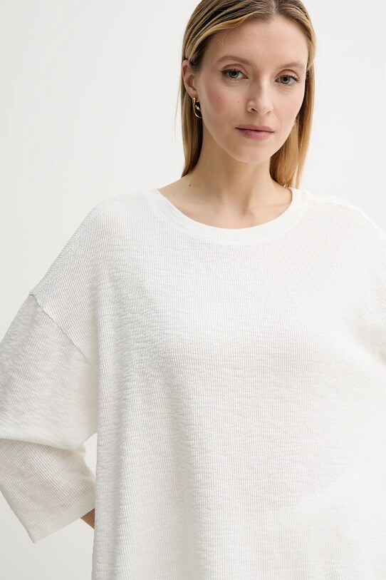 American Vintage longsleeve beżowy YRU02AE25