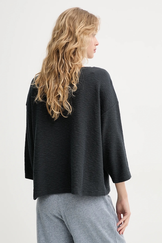 Ruházat American Vintage hosszú ujjú YRU02AE25 sötétkék