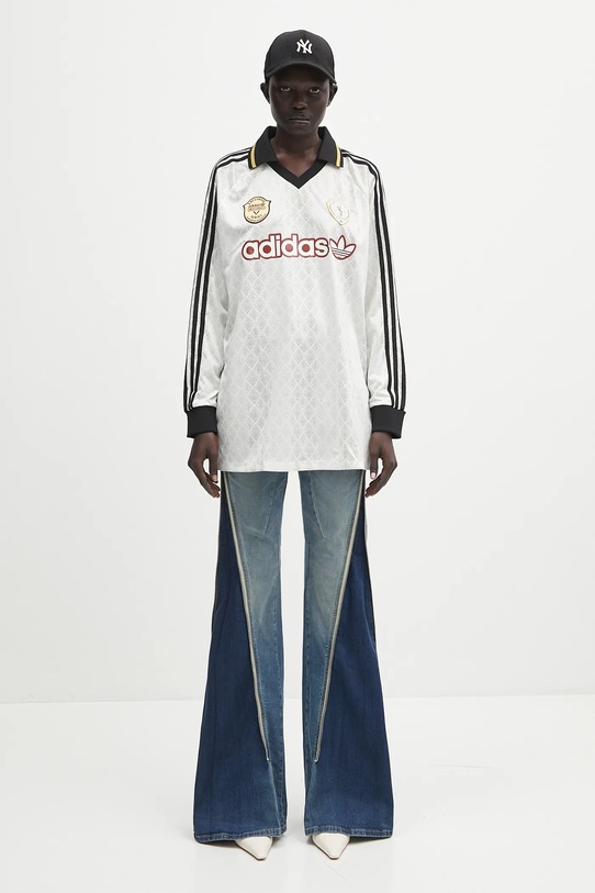 adidas Originals longsleeve Retro KA4381 beżowy