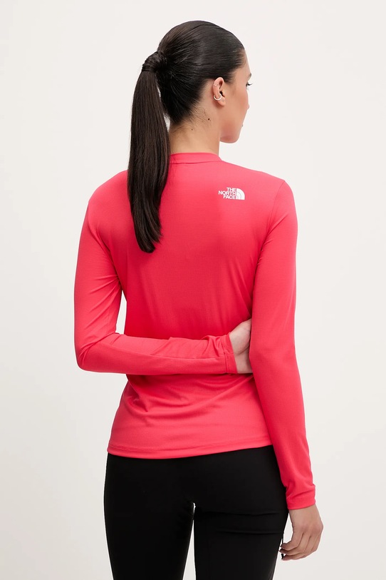 Športové tričko s dlhým rukávom The North Face Shadow NF0A87TX6IE1 červená SS25