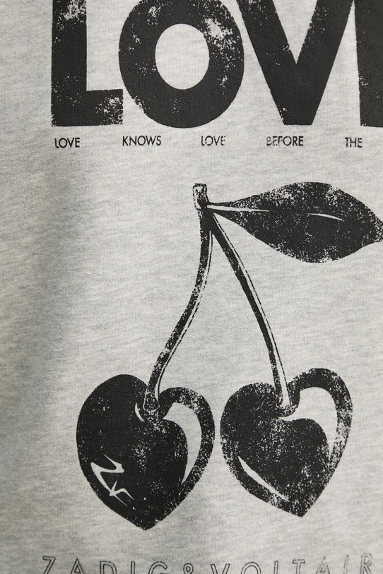 ZADIG&VOLTAIRE bluza JWSS01618.50 szary