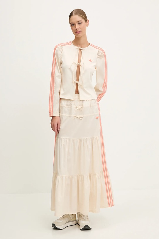 Majica kratkih rukava adidas Originals Blouse KC0763 bež SS25