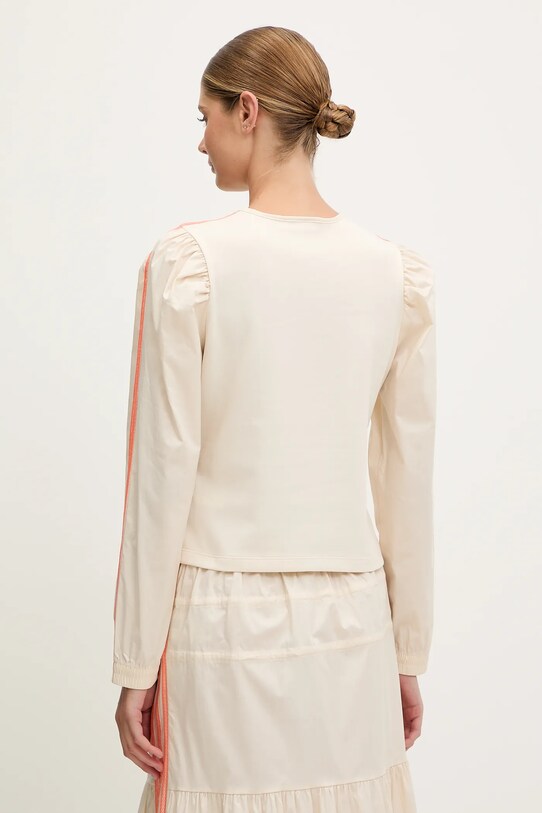 Одежда Футболка adidas Originals Blouse KC0763 бежевый