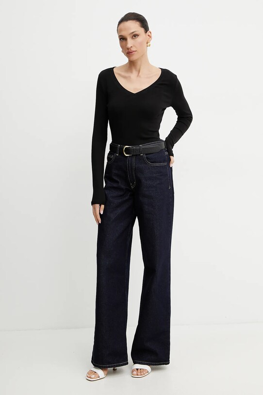 Morgan longsleeve TOUNG TOUNG negru SS25