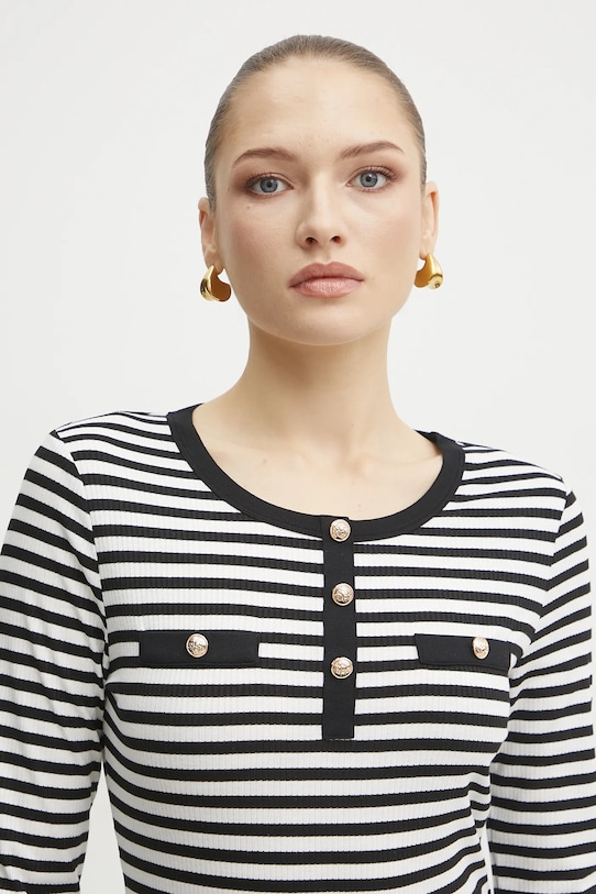 Tričko s dlouhým rukávem Morgan TSCOOP černá TSCOOP