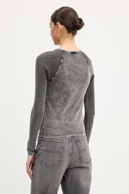 Oblečenie Tričko s dlhým rukávom Guess Originals W5GP52.J1314 sivá