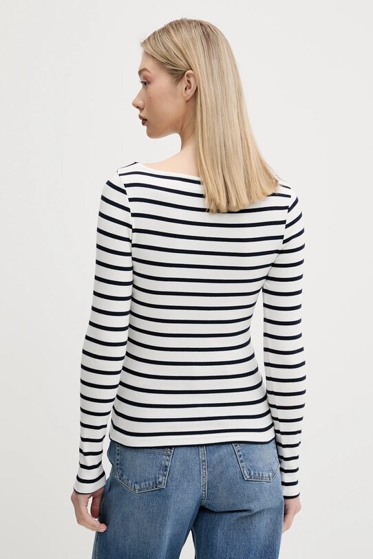 Îmbrăcăminte Tommy Jeans longsleeve DW0DW21350 alb