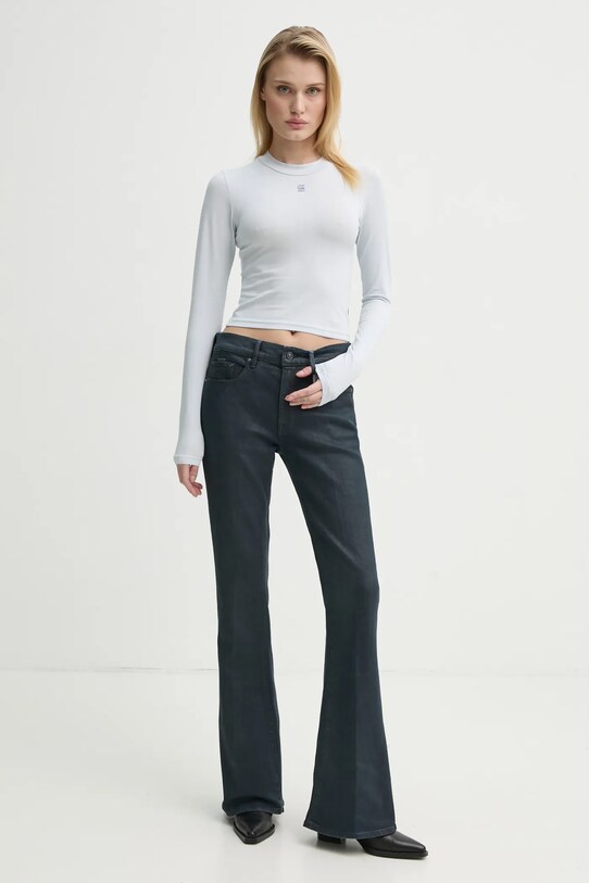 G-Star longsleeve D26357.3310 albastru SS25