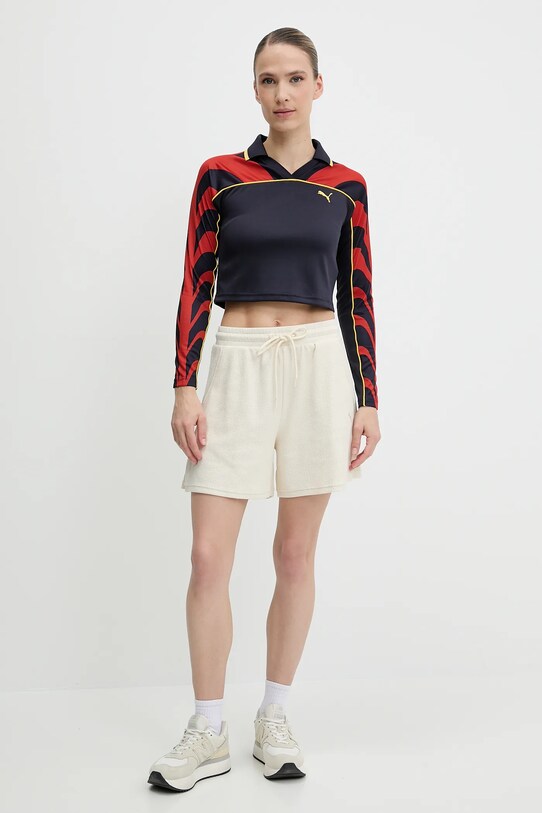 Puma longsleeve 629789 bleumarin SS25