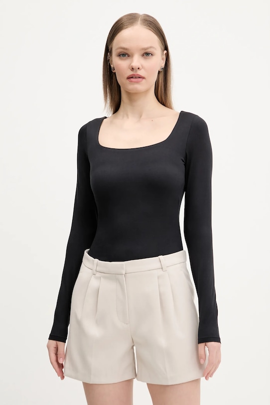 Hollister Co. longsleeve uni negru KI339.5077.900