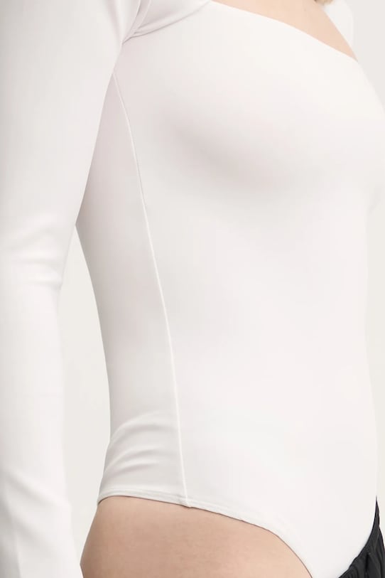 Боди Abercrombie & Fitch бял KI139.5207.178