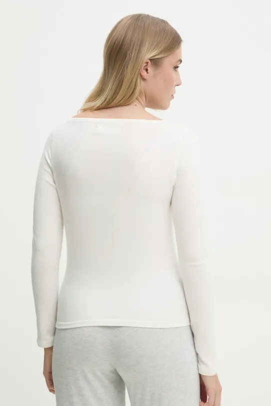 Odzież Abercrombie & Fitch longsleeve KI139.5196.178 beżowy