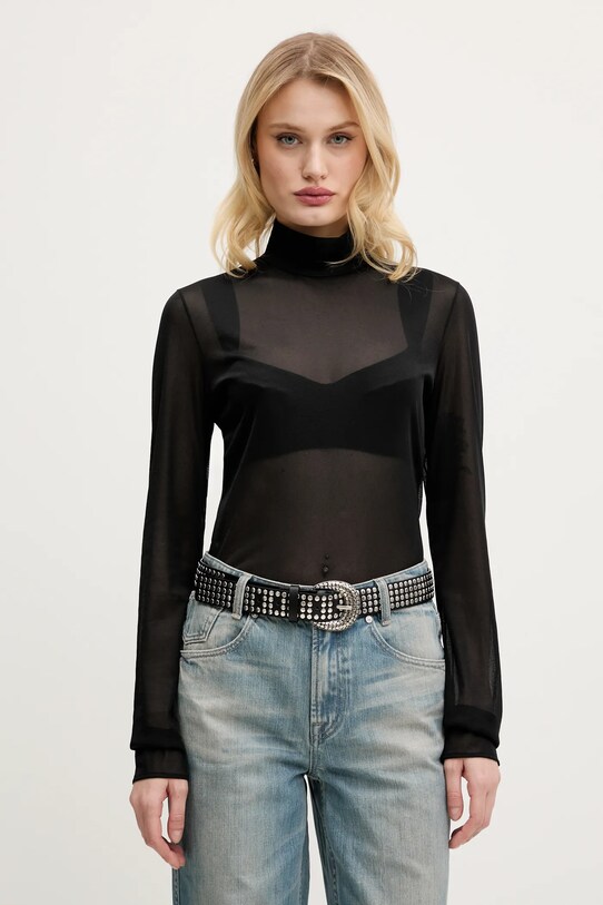 Halenka Miss Sixty slim černá 6S1SJ3740J