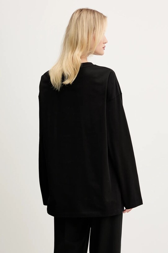 Îmbrăcăminte Miss Sixty longsleeve din bumbac 6S1SJ37800 negru