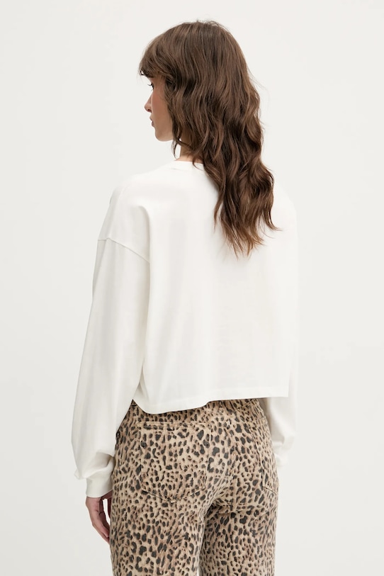 Îmbrăcăminte Vans longsleeve din bumbac VN000MDCFS81 bej