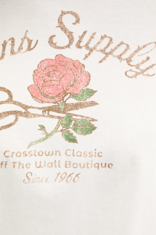 Vans longsleeve din bumbac VN000MDCFS81 bej