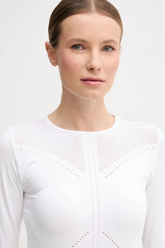 Лонгслів для тренувань Casall Maze білий 25017