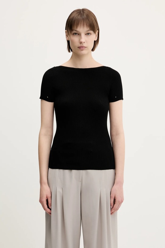 Пуловер Sportmax Alcide черен 2512361111600